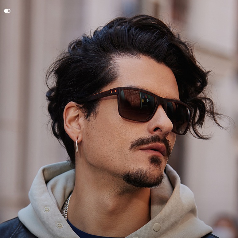 Sunray OEM Newest Square Frame Men Women Shades Fashion Designer Custom Logo Sun Glasses UV400 Polarized Sport Sunglasses