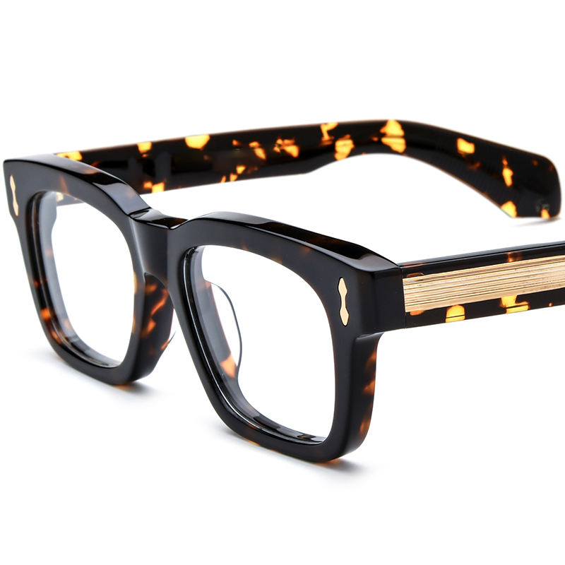 Modern Acetate Glasses Frames Full Rim Styles for Women and Men High-End Quality Customizable Thick Spectacles Optical Eyewear