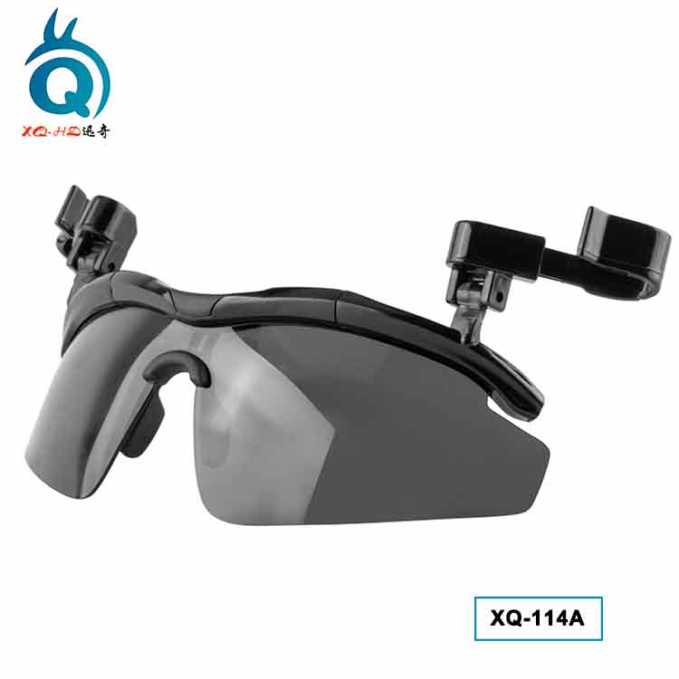 TAC Lens Sunglasses Custom Uv400 Fishing Shades Golf Glasses Polarized Clip on Cap Sunglasses
