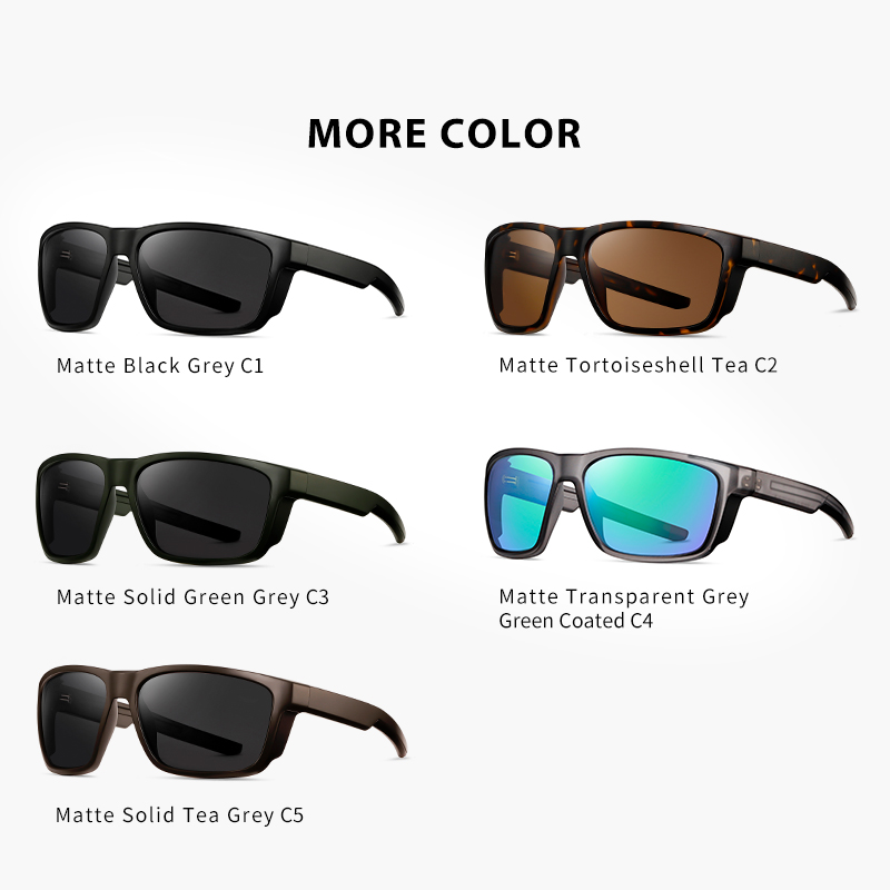 2025 Trend Outdoor Cycling Sports Fishing Spring Hinge Polarized Unisex Men's Sunglasses