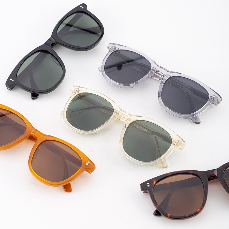 Fashion Men Women High Quality Private Label Mazzucchelli Sunglasses Custom Logo Transparent Eyeglass Frame Acetate Sunglasses