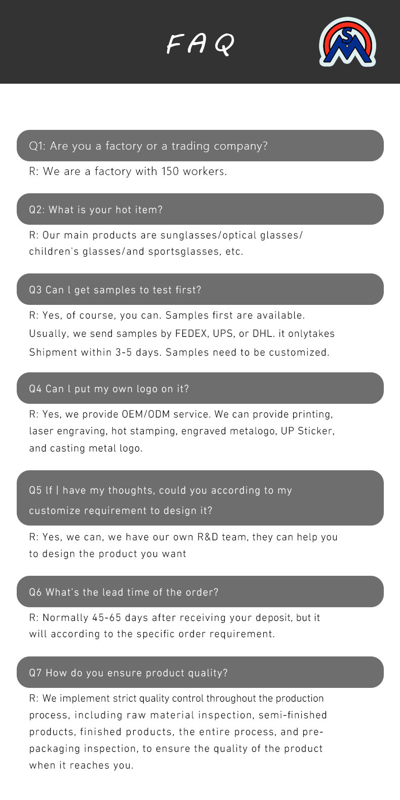 FAQ Infographic