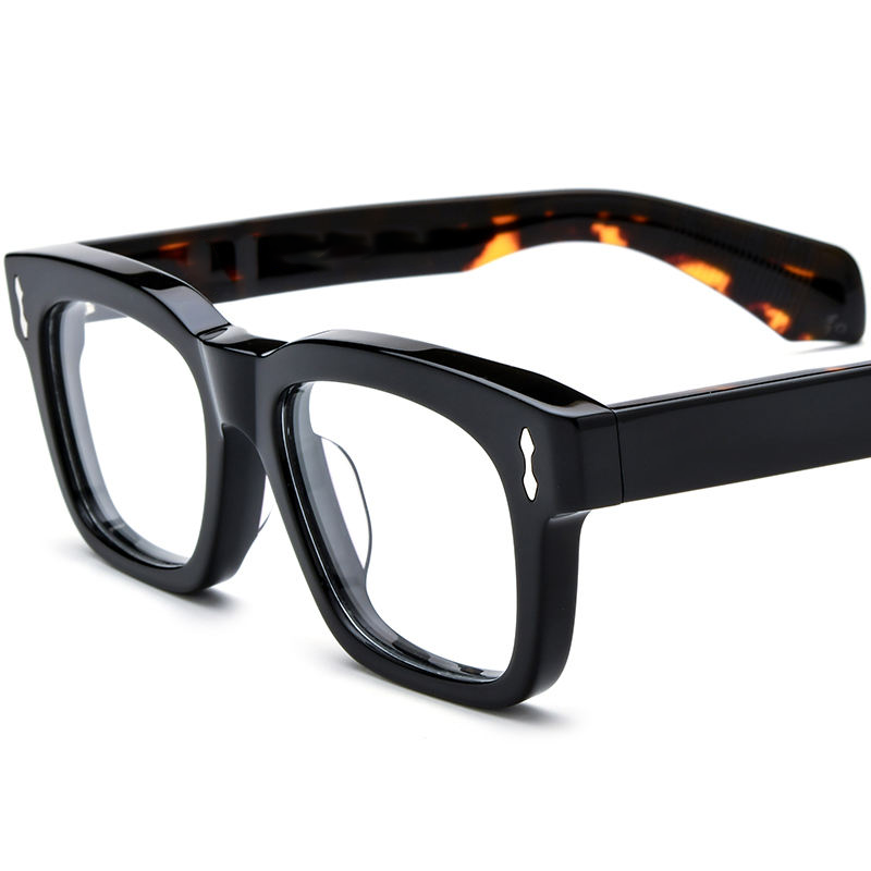 Modern Acetate Glasses Frames Full Rim Styles for Women and Men High-End Quality Customizable Thick Spectacles Optical Eyewear